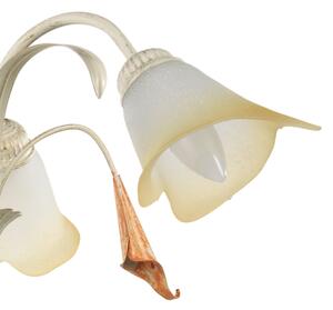 Lustră pe lanț LUCREZIA 3xE14/6W/230V crem ONLI