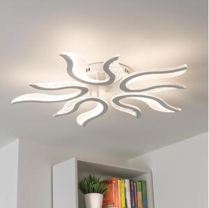 Lustră LED dimabilă aplicată Brilagi TWIST LED/65W/230V 3000-6500K alb + telecomandă