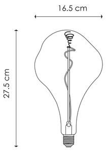 Bec LED dimabil VINTAGE EDISON E27/3W/230V 1800K