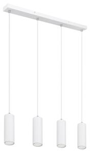 Lustră pe cablu ROBBY 4xGU10/35W/230V albă Globo 57911-4HW