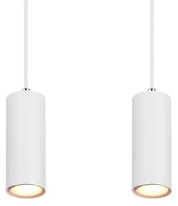Lustră pe cablu ROBBY 4xGU10/35W/230V albă Globo 57911-4HW