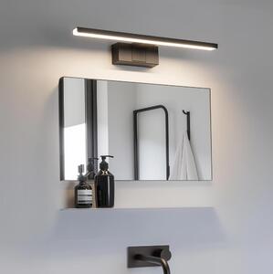 Aigostar - Lumină LED pentru oglindă de baie, 8W, 230V, 4000K, 40 cm, IP44, negru