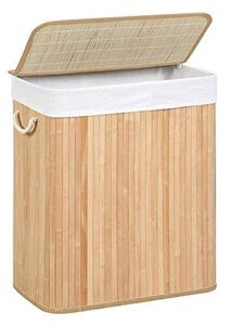 Cos de rufe, Songmics, Natural, 52x32x63 cm