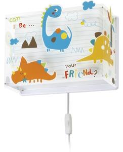 Dalber D-73458 - Aplică perete copii DINOS 1xE27/60W/230V