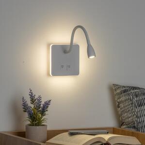Lampă LED flexibilă de perete Brilagi MAYA Double LED/4W/230V + LED/3W alb