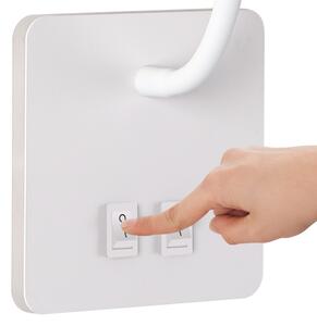 Lampă LED flexibilă de perete Brilagi MAYA Double LED/4W/230V + LED/3W alb