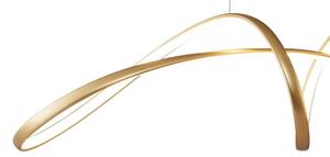 Lustră LED pe cablu Zuma Line 20026P-GD FERMI LED/50W/230V 3000/4000/6000K
