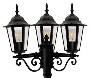 Lampă exterior LIGURIA 3xE27/60W/230V IP43 2,5m