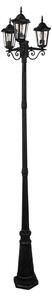 Lampă exterior LIGURIA 3xE27/60W/230V IP43 2,5m