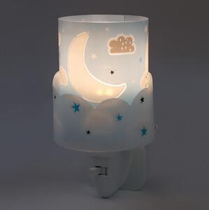 Lampă LED pentru priză Dalber 61235T MOON 1xE14/0,3W/230V