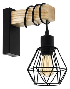 Eglo 44078 - Aplica de perete TOWNSHEND, 1 x E27, 60 W, 230 V