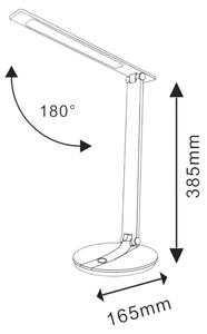 Lampă LED de masă dimabilă tactilă SERRA LED/8W/230V neagră