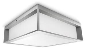 Philips - Plafonieră de exterior SKIES 2xE27/14W/230V IP44 gri