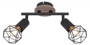 Spot de perete XARA 2xE14/40W/230V Globo 54802S-2H