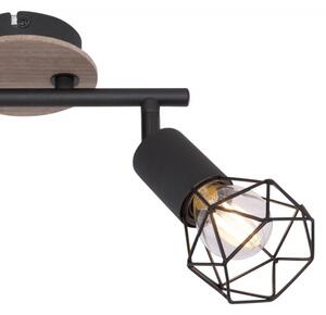 Spot de perete XARA 2xE14/40W/230V Globo 54802S-2H