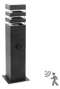 Lampă exterior TEKSAS cu senzor 1xE27/12W/230V IP44, 44 cm antracit