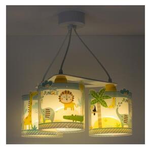 Dalber D-76114 - Lustră copii MY LITTLE JUNGLE 3xE27/15W/230V