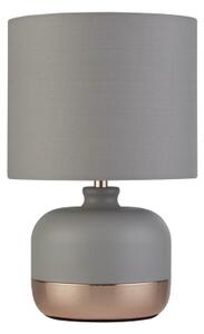 Lampă de masă 1xE14/7W/230V gri Searchlight EU700820