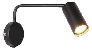 Lampă de perete TINA 1xGU10/15W/230V neagră