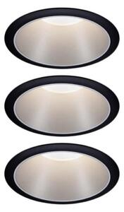 Paulmann 93408 - Set 3x LED 6,5W IP44, luminar baie COLE, dimabil, 230V