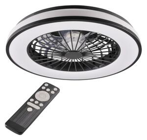 Plafonieră LED dimabilă cu ventilator LED/48W/230V 3000-6500K + telecomandă