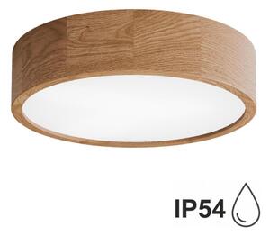 Plafonieră pentru baie CLEO 3xE27/24W/230V IP54 d. 37,5 cm stejar