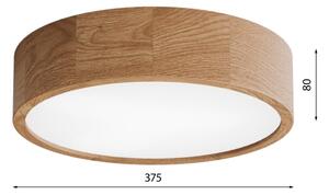 Plafonieră pentru baie CLEO 3xE27/24W/230V IP54 d. 37,5 cm stejar
