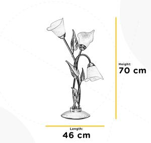 ONLI - Lampă de masă MIRANDA 3xE14/6W/230V, 70 cm