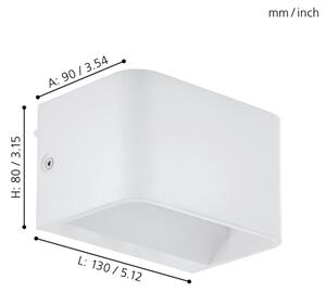 Eglo 98421 - Aplică perete LED SANIA LED/6W/230V