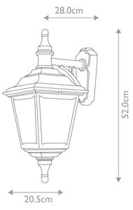 Aplică de exterior KERRY 1xE27/100W/230V IP44 Elstead KERRY-WALL