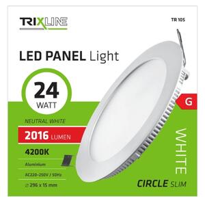 Lampă încastrată LED ROUND LED/24W/230V 4200K