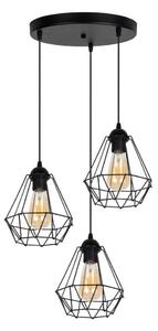 Lustră pe cablu DIAMENT 3xE27/60W/230V