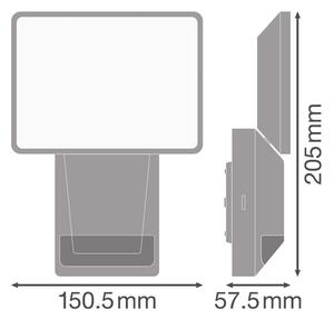 Proiector LED de perete de exterior cu senzor FLOOD LED/15W/230V IP55 Ledvance