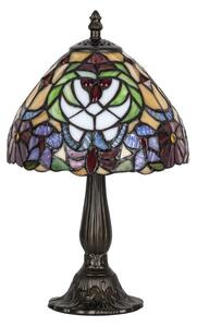 Lampă de masă cu abajur din sticlă vitrată Tiffany MIRELLA 1xE27/40W/230V Rabalux 8089