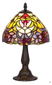 Lampă de masă cu abajur din sticlă vitrată Tiffany MIRELLA 1xE27/40W/230V Rabalux 8089