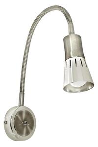 Veioză flexibilă ARENA 1xE14/40W/230V crom