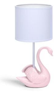 Veioză pentru copii Aigostar 1xE14/40W/230V roz lebădă