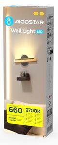 Aplică LED Aigostar LED/6,5W/230V 2700K