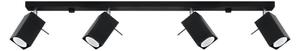 Lampă spot MERIDA 4xGU10/40W/230V negru