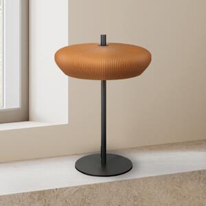Zambelis Lampa de masă 2593, teracotă/negru, înălțime 41 cm, ceramică/metal, soclu G9, Maro / Rugină, Camera de zi / sufragerie, Tencuială / Argilă