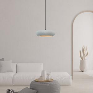 Zambelis Lampă suspendată 2592, gri, Ø 29 cm, ceramică, G9, reglabil, Gri, Camera de zi / sufragerie, Tencuială / Argilă