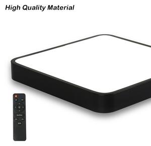 Plafonieră LED dimabilă Brilagi POOL SQUARE LED/36W/230V 3000-6000K 40x40 cm negru + telecomandă