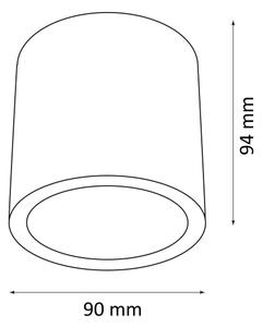 Spot de exterior OHIO 1xGU10/10W/230V IP54