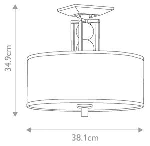 Lustră aplicată CELESTIAL 3xE27/100W/230V Elstead KL-CELESTIAL-SF