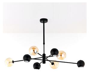 Lustră pe tijă Jupiter 1994 MOKA 4xGU10/10W/230V + 4xG9/10W/230V negru/bej