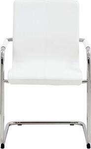 Set 2 scaune S 17 albe 55,5/62/88 cm