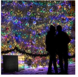 Instalație luminoasă de Crăciun 18m 300 LED Multicoloră