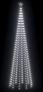 Decorațiune brad Crăciun conic 752 LED-uri alb rece 160x500 cm