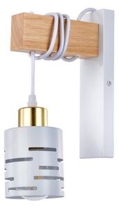 Lampă de perete ELEN 1xE27/35W/230V alb/auriu/maro