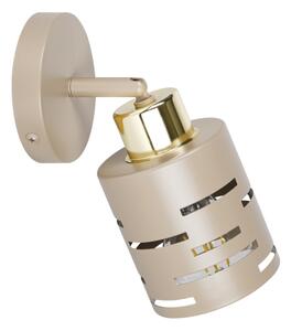 Aplica spot de perete ELEN 1xE27/35W/230V, bej/auriu